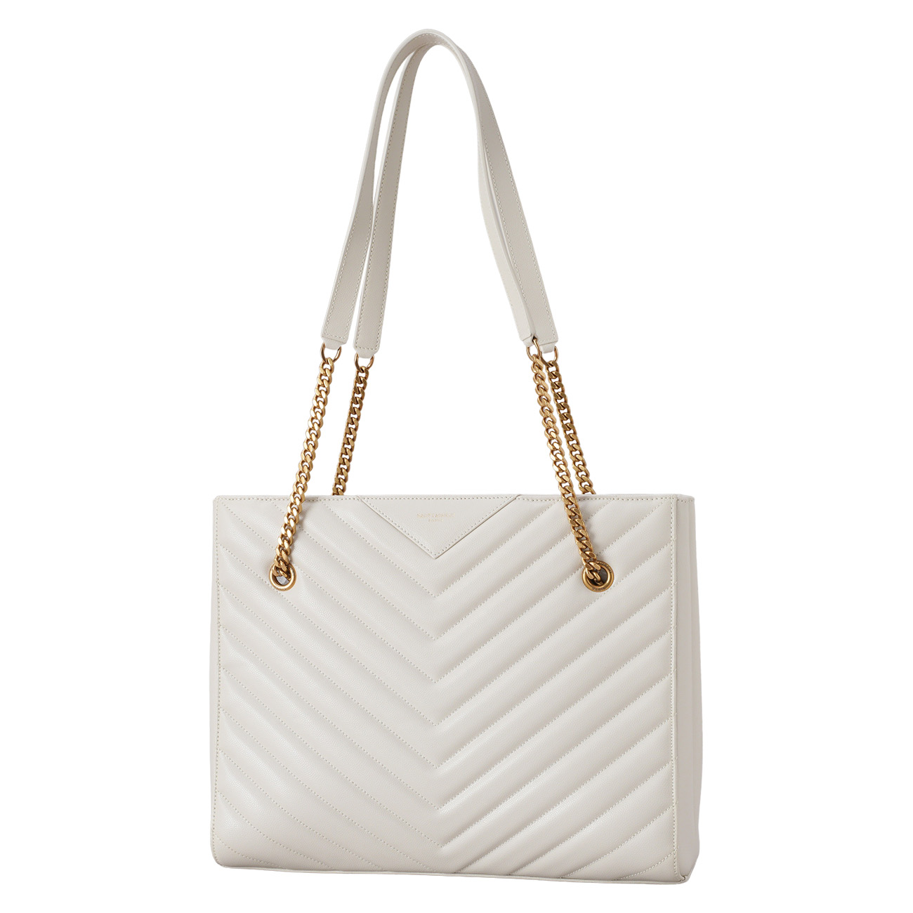YVES SAINT LAURENT(USED)생로랑 568864 캐비어 트리베카 숄더백